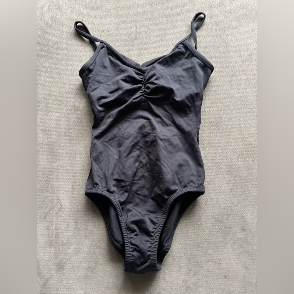 Motionwear black leotard size small